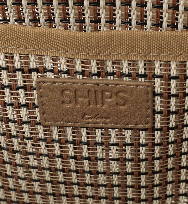 SHIPS Colors 「SHIPS Colors:フリルハンドル メッシュ トート◇」|トートバッグ|