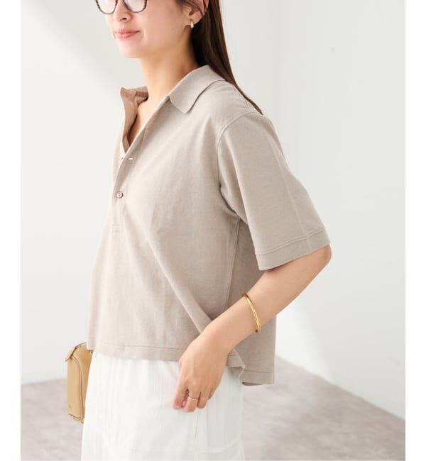 FRAMeWORK「LOEFF/ロエフ 別注リネンコットンポロシャツ」|Tシャツ・カットソー|
