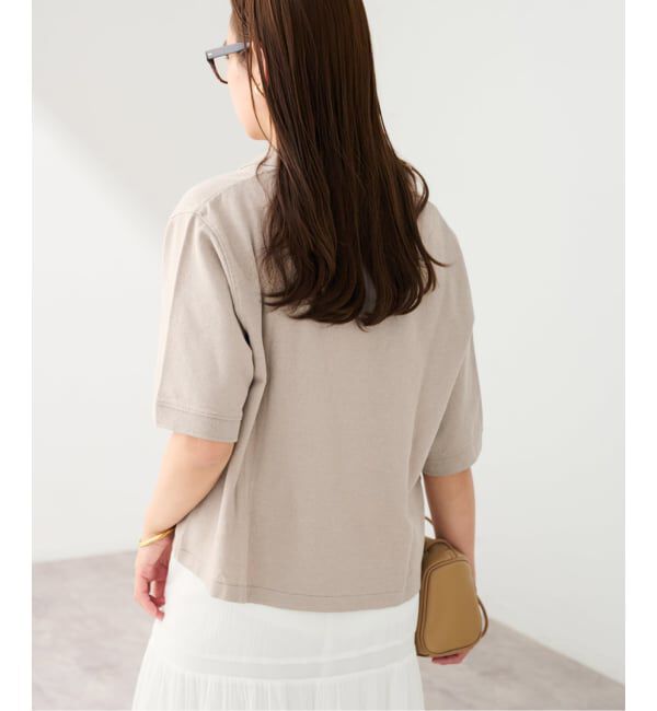 FRAMeWORK「LOEFF/ロエフ 別注リネンコットンポロシャツ」|Tシャツ・カットソー|