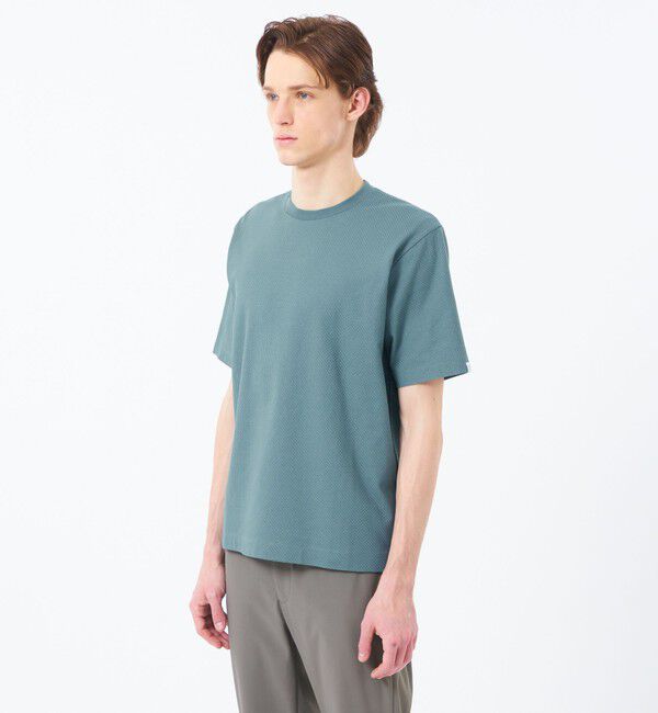 MACKINTOSH PHILOSOPHY「クルーネックTシャツ リンクスチェック」|Tシャツ・カットソー|