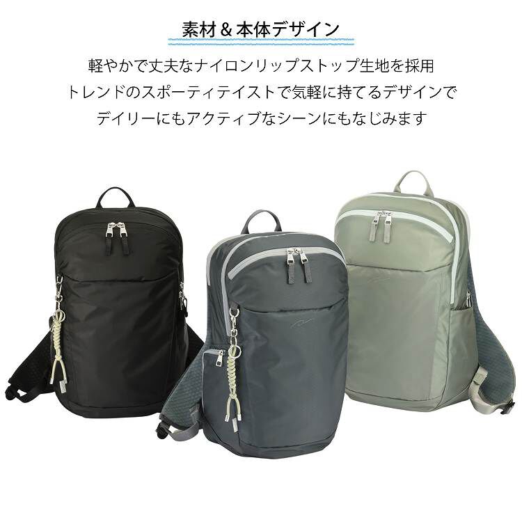 W&.Day/Night「W&.Day/Night/ダブルアンドデイナイト モルテルン リュックサック  A4 PCケース付属 20492」|リュック|