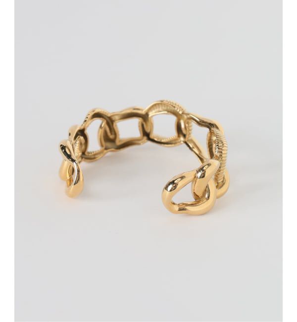 VERMEIL par iena「MERAKI メラキ Metal Chain モチーフ バングル 3053563032」|ブレスレット・バングル|