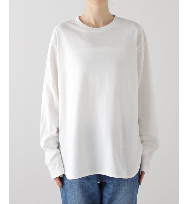JOURNAL STANDARD relume「《追加4》USAコットンロングラウンドプルオーバー」|Tシャツ・カットソー|