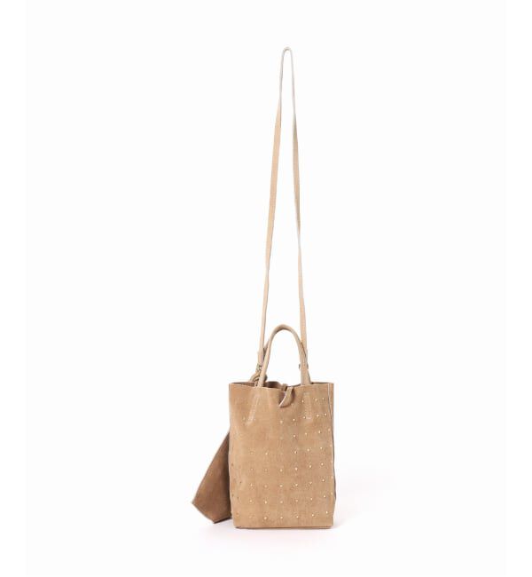 JOURNAL STANDARD relume「【MARLON FIRENZE/マルロン】SHOPPER MINI STUDS SUEDE」|トートバッグ|