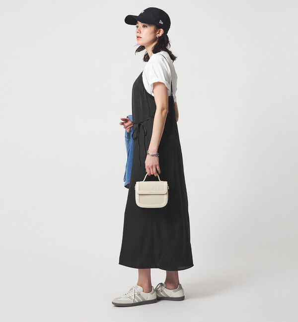 UNITED ARROWS green label relaxing「ライトサテン キャミソール ワンピース」|ワンピース|