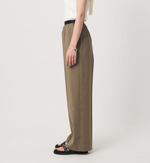 BEAUTY&YOUTH UNITED ARROWS「ゴムギャザー ワイドパンツ ウォッシャブル 防シワ」|その他|