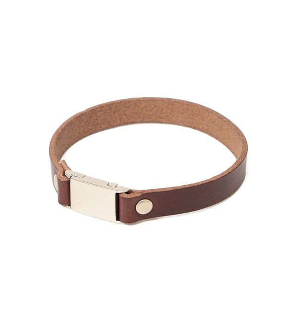 SHIPS any「SHIPS any: HORWEEN マグネット シングル ブレスレット◆」|ブレスレット・バングル|ブラウン