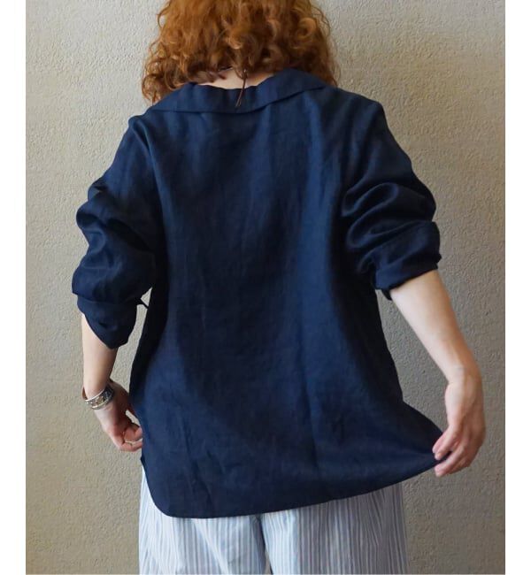 journal standard luxe「《予約》ソフトリネン セーラーシャツ」|シャツ・ブラウス|