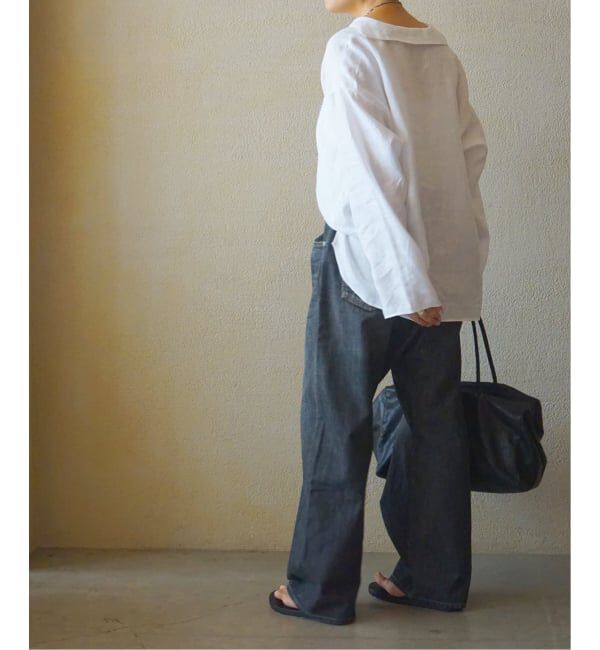 journal standard luxe「《予約》ソフトリネン セーラーシャツ」|シャツ・ブラウス|