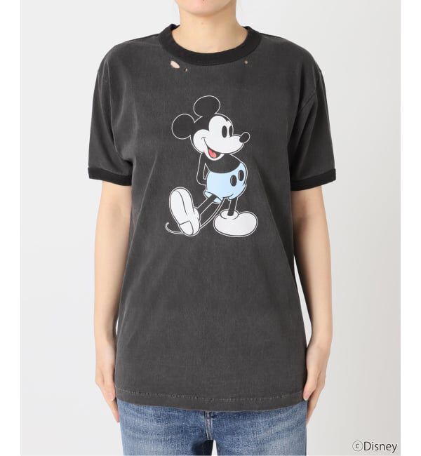 Spick and Span「《別注 / 予約》GOOD ROCK SPEED / ダメージ / ミッキー / リンガーT」|Tシャツ・カットソー|