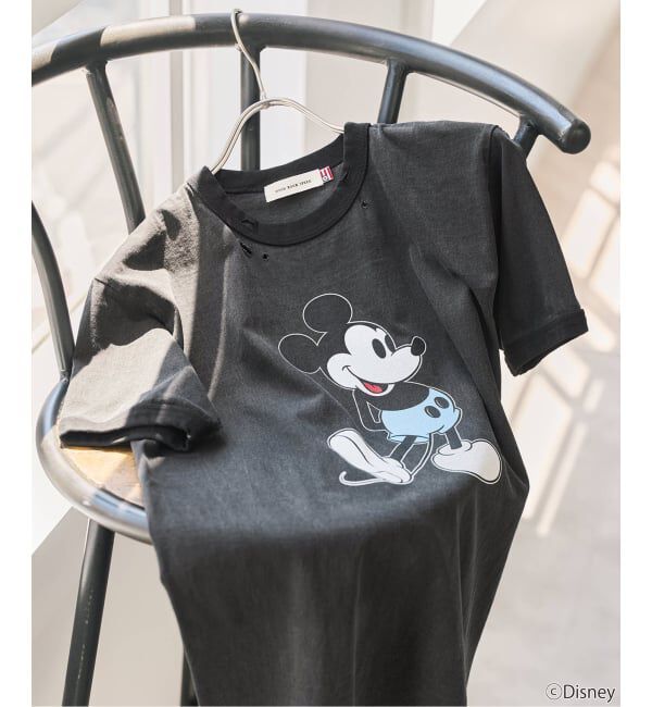 Spick and Span「《別注 / 予約》GOOD ROCK SPEED / ダメージ / ミッキー / リンガーT」|Tシャツ・カットソー|