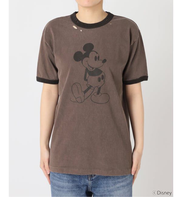 Spick and Span「《別注 / 予約》GOOD ROCK SPEED / ダメージ / ミッキー / リンガーT」|Tシャツ・カットソー|