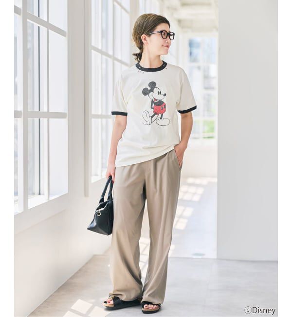 Spick and Span「《別注 / 予約》GOOD ROCK SPEED / ダメージ / ミッキー / リンガーT」|Tシャツ・カットソー|