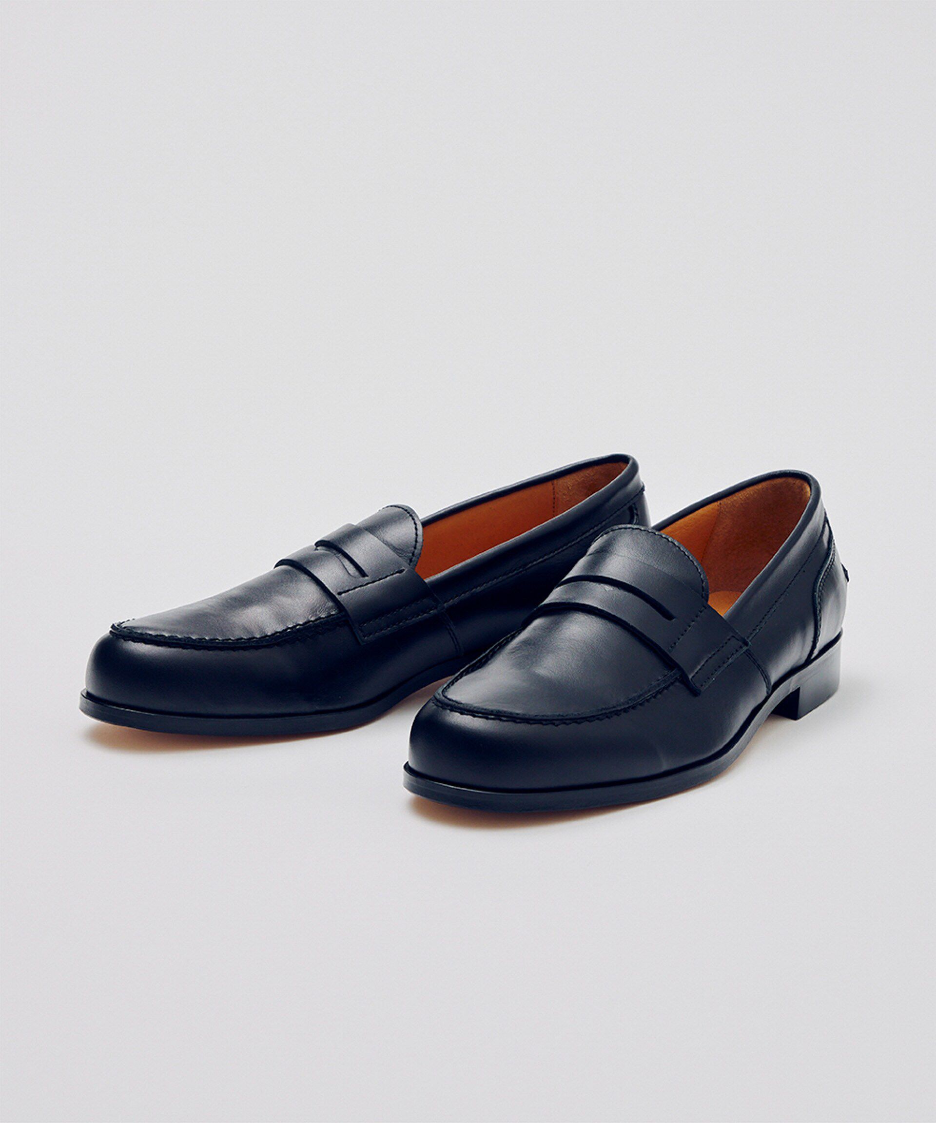 nano･universe「PADRONE THE STANDARD LINE/別注 LOAFER/ローファー」|ビジネス・ドレスシューズ|ブラック