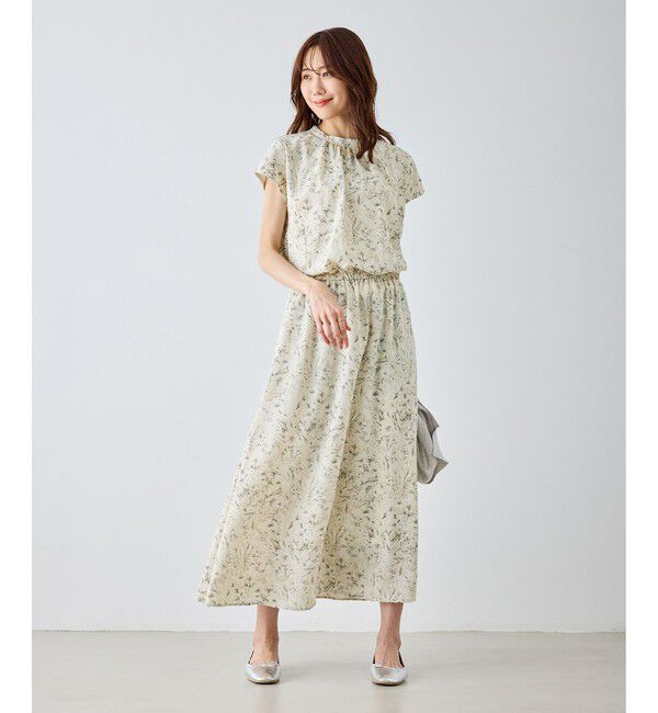 Rope&rsquo;Picnic「【WEB限定サイズ】小花柄＆線画アソートワンピース」|ワンピース|