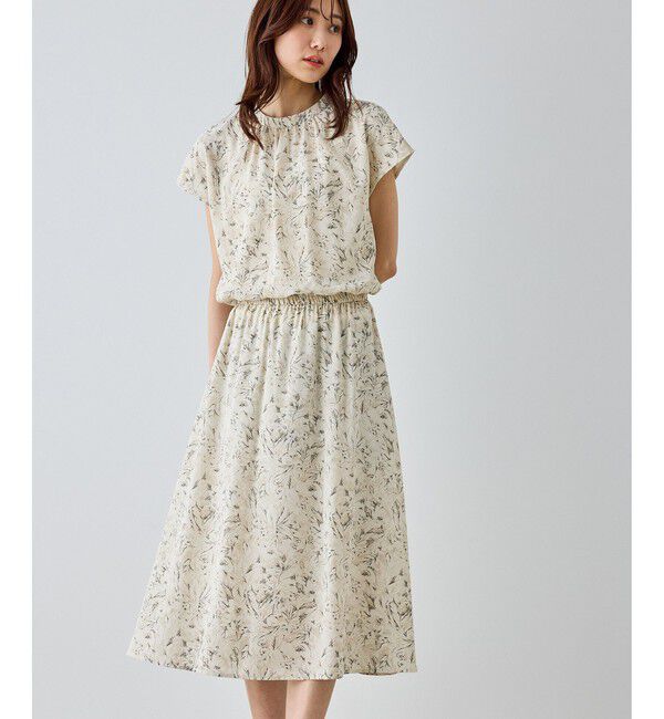 Rope&rsquo;Picnic「【WEB限定サイズ】小花柄＆線画アソートワンピース」|ワンピース|