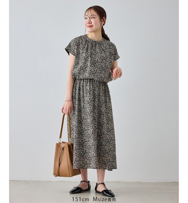 Rope&rsquo;Picnic「【WEB限定サイズ】小花柄＆線画アソートワンピース」|ワンピース|