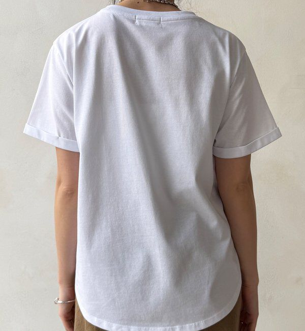  「【WEB限定】ハート刺繍ロゴプリントTEE」|Tシャツ・カットソー|
