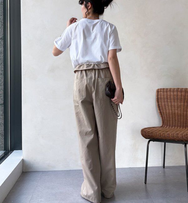  「【WEB限定】ハート刺繍ロゴプリントTEE」|Tシャツ・カットソー|