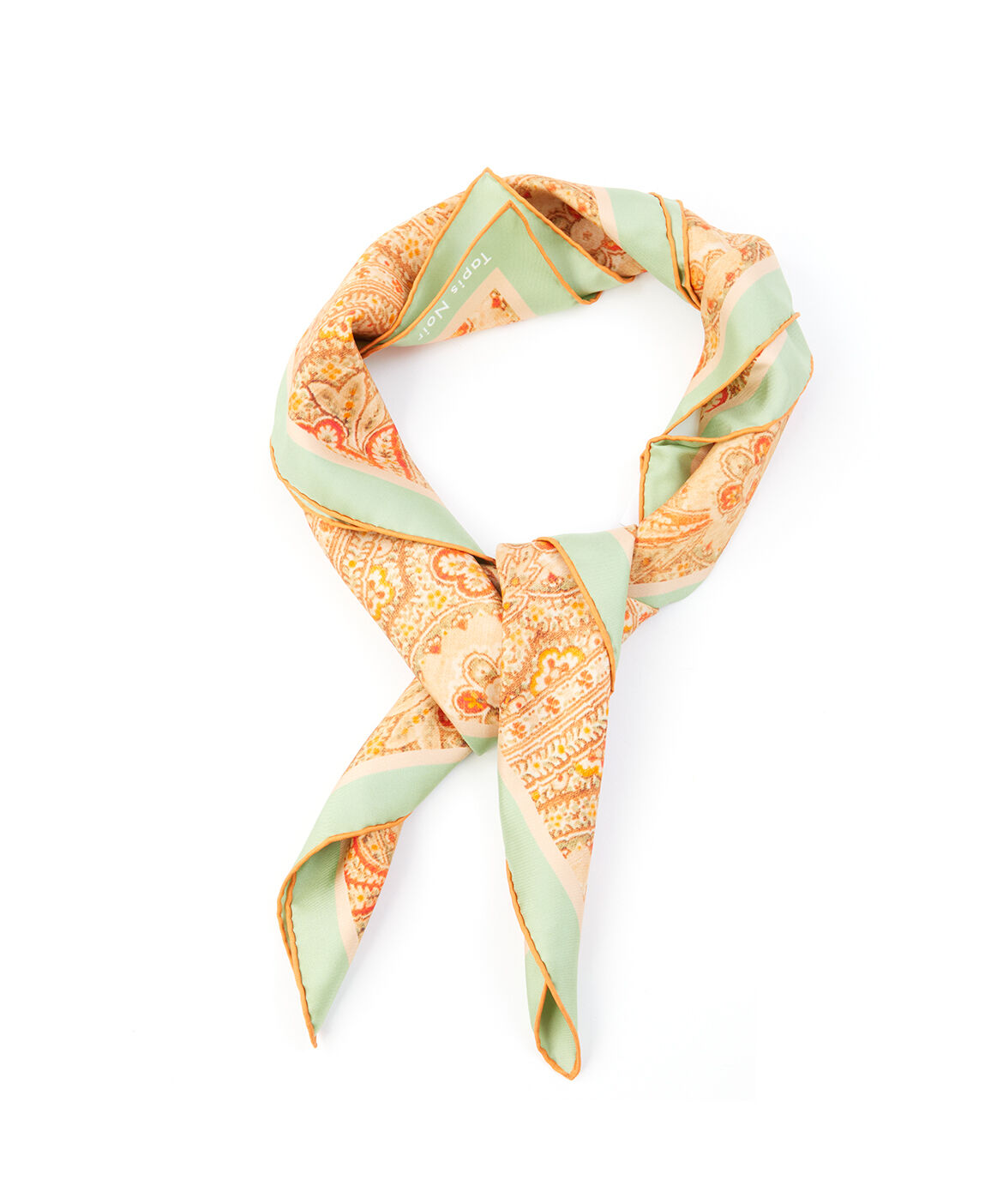 INED「《SUPERIOR CLOSET》Classical Soft Pattern Scarf《Tapis Noir》」|バンダナ・スカーフ|
