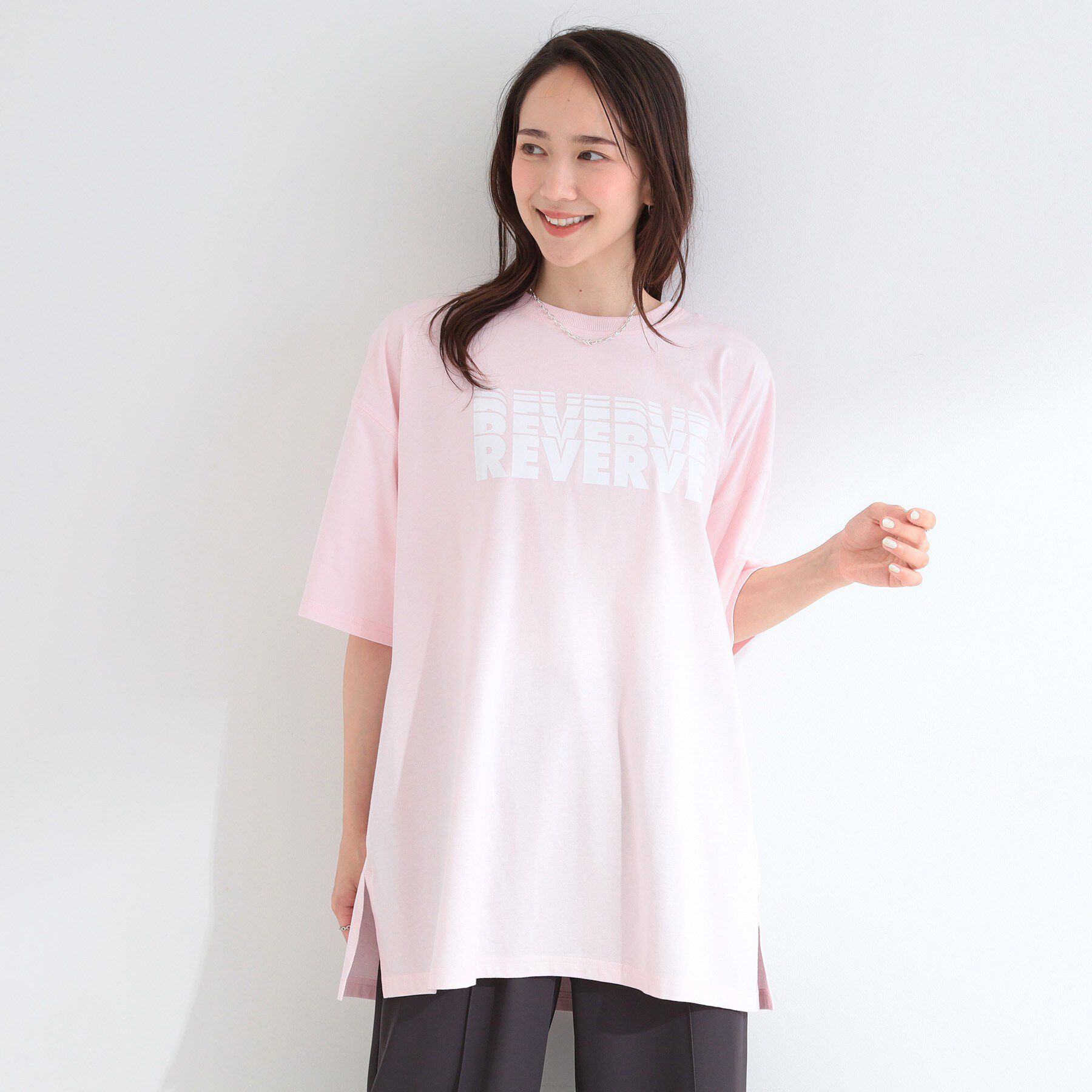 SHOO･LA･RUE「【ひんやり】ラフに着られる BIGアソートTシャツ」|Tシャツ・カットソー|