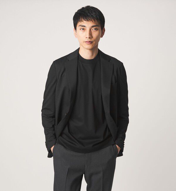 UNITED ARROWS green label relaxing「A+ COOL スムース クルーネック カットソー -吸水速乾・抗菌-」|Tシャツ・カットソー|
