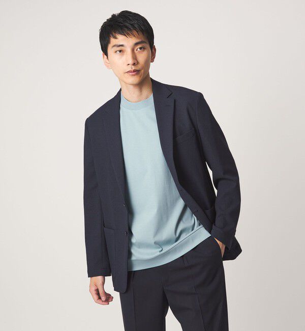 UNITED ARROWS green label relaxing「A+ COOL スムース クルーネック カットソー -吸水速乾・抗菌-」|Tシャツ・カットソー|