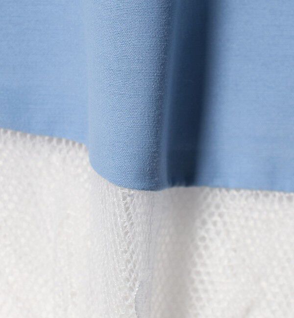 UNITED ARROWS green label relaxing「【WEB限定】＜at ease＞スソ レース ブラウス UVカット 通気性」|シャツ・ブラウス|