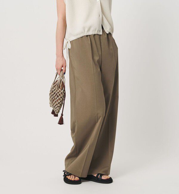 BEAUTY&YOUTH UNITED ARROWS「ゴムギャザー ワイドパンツ ウォッシャブル 防シワ」|その他|