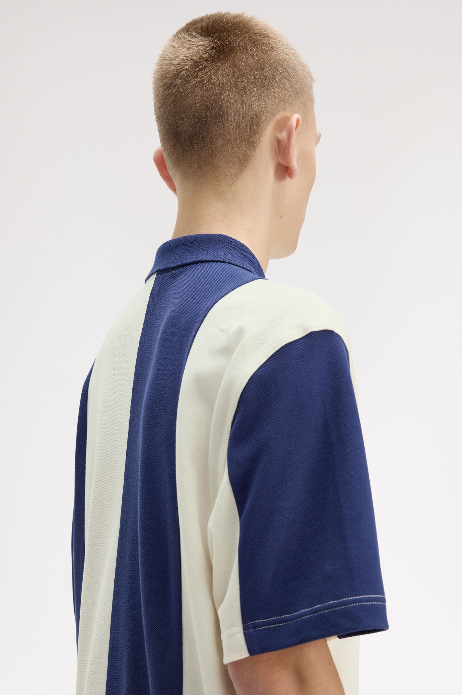FRED PERRY 「Cut And Sew Panel Polo Shirt／パネルポロシャツ」|ポロシャツ|