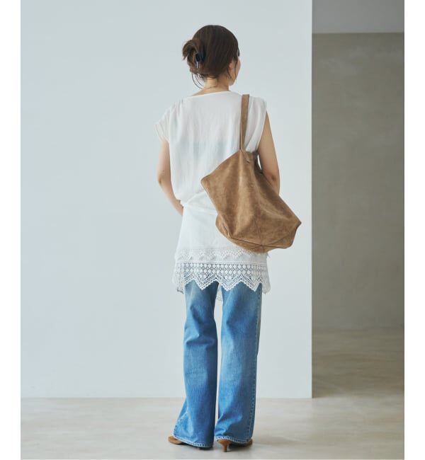 Plage「《予約》Cotton lace スカーフ」|バンダナ・スカーフ|