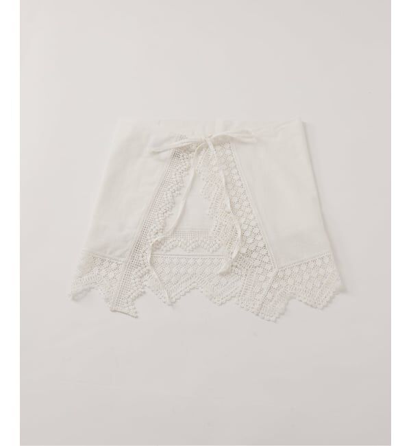 Plage「《予約》Cotton lace スカーフ」|バンダナ・スカーフ|