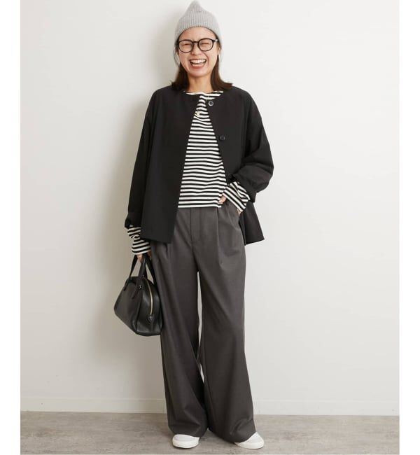 JOURNAL STANDARD relume「《追加》撥水【SPENSIERATO】クルーネックコクーンブルゾン」|その他|