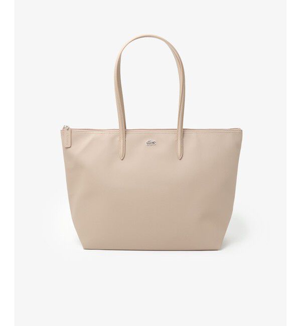 LACOSTE「L.12.12 プチピケ ラージ トートバッグ」|トートバッグ|ベージュ