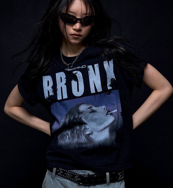  「【KOOKY'N】 BRONX フォトTEE ＊UNISEX」|Tシャツ・カットソー|ブラック