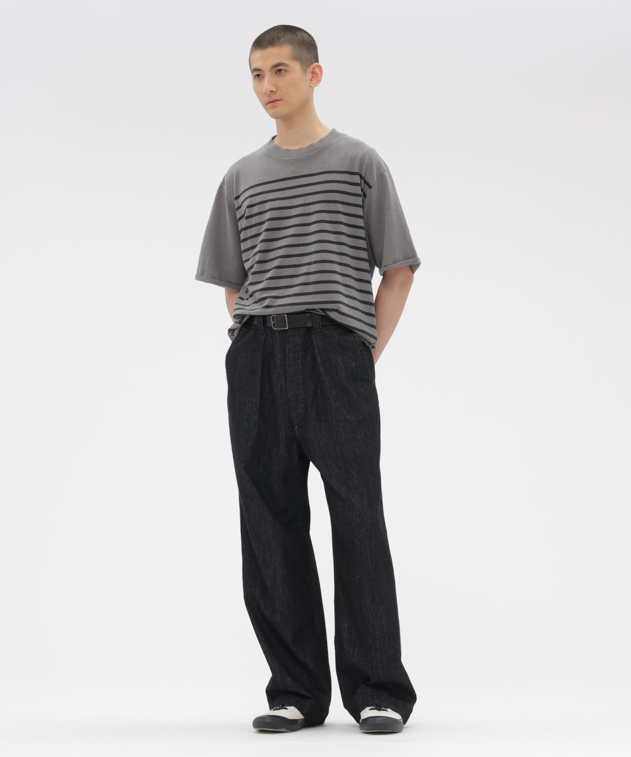 MHL.「BELGIAN LINEN COTTON JERSEY TOP」|Tシャツ・カットソー|