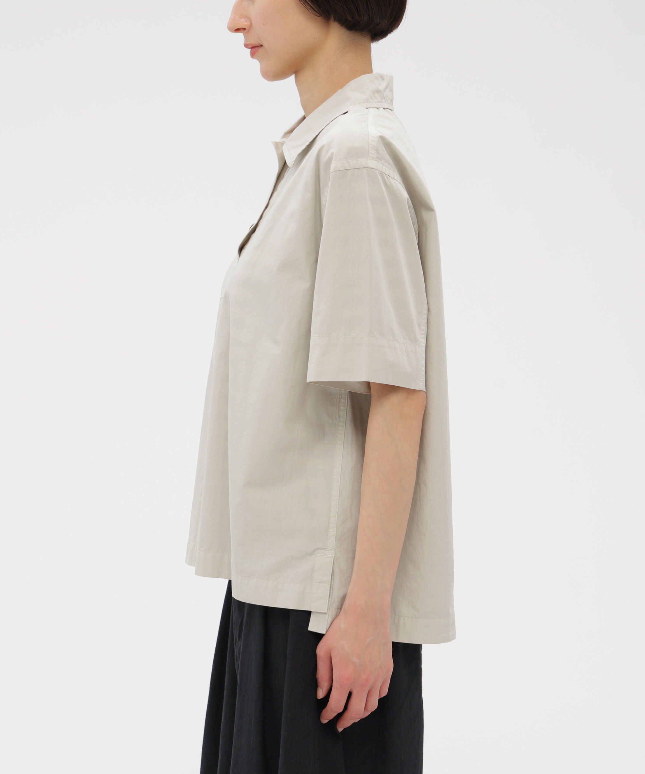 MHL.「COMPACT COTTON POPLIN SHIRT」|シャツ・ブラウス|