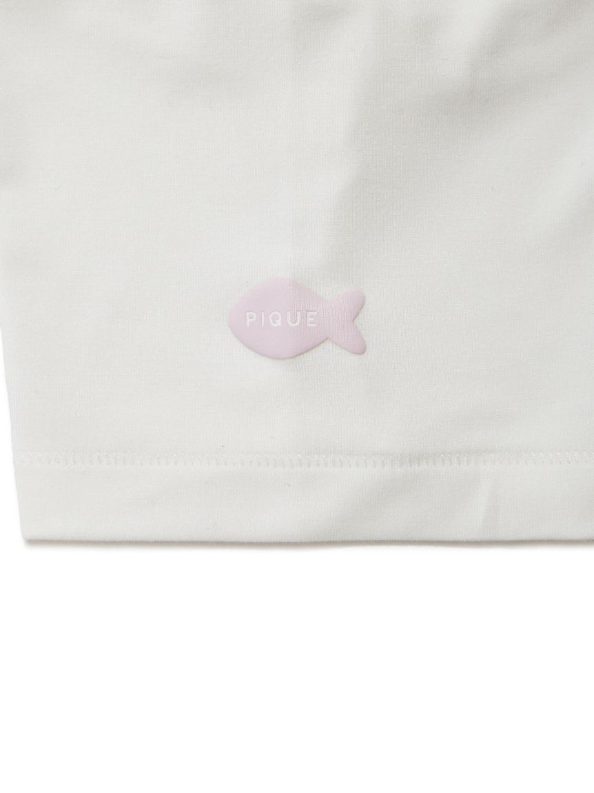 GELATO PIQUE KIDS & BABY「【JUNIOR】【接触冷感】シーアニマル柄ワンポイントTシャツ&ショートパンツセット」|ルームウェア|