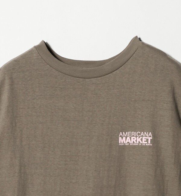 BEAUTY&YOUTH UNITED ARROWS「＜Americana＞ロゴ ショートスリーブ Tシャツ」|Tシャツ・カットソー|