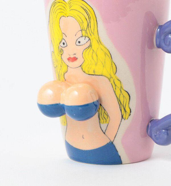 BEAMS「Meelarp / BIG BOOBS マグカップ」|食器・キッチングッズ|