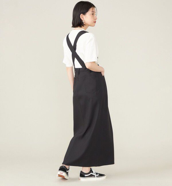 SHIPS for women「SHIPS NINE CASE:〈手洗い可能〉サスペンダー スカート ◇」|スカート|