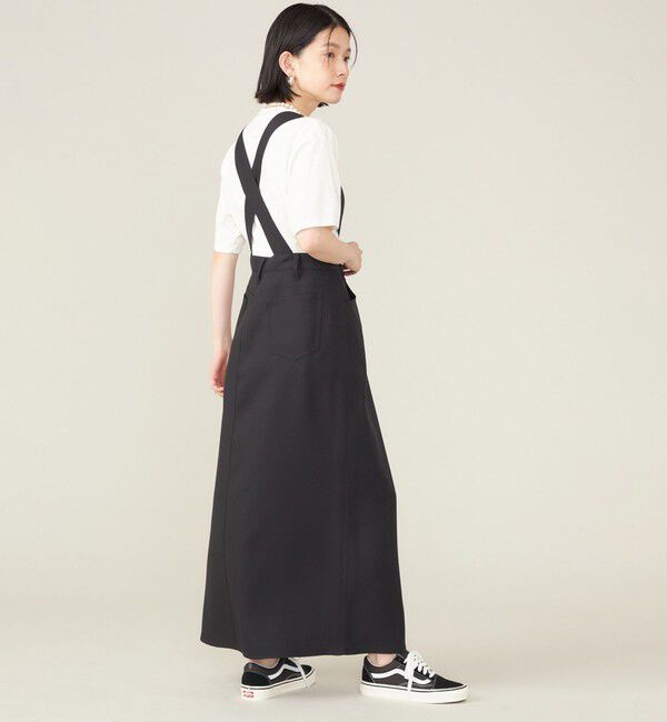 SHIPS for women「SHIPS NINE CASE:〈手洗い可能〉サスペンダー スカート ◇」|スカート|