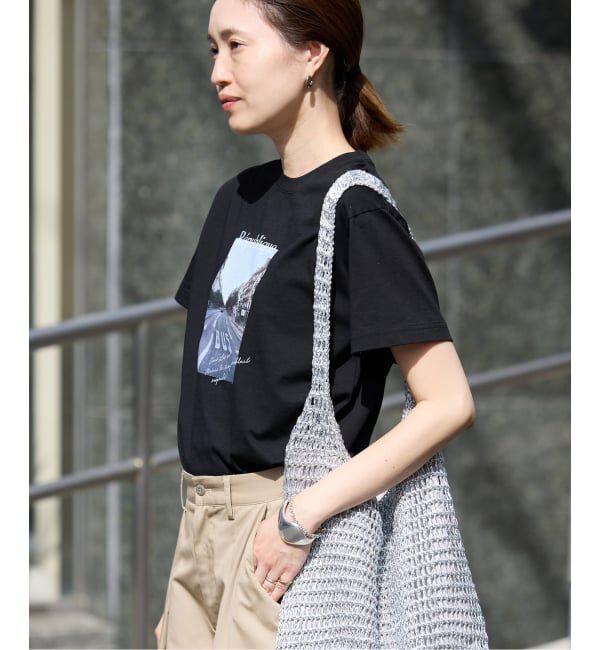 SLOBE IENA「Le Mares フォトTEE」|Tシャツ・カットソー|
