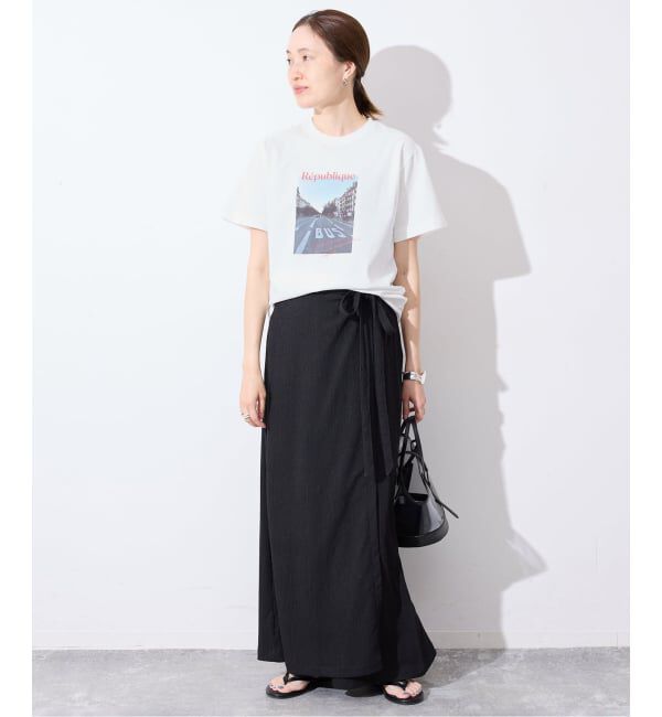 SLOBE IENA「Le Mares フォトTEE」|Tシャツ・カットソー|