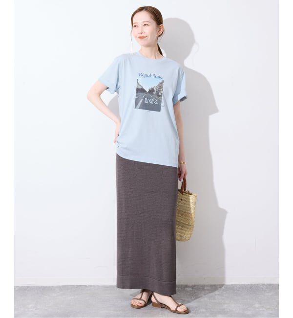 SLOBE IENA「Le Mares フォトTEE」|Tシャツ・カットソー|