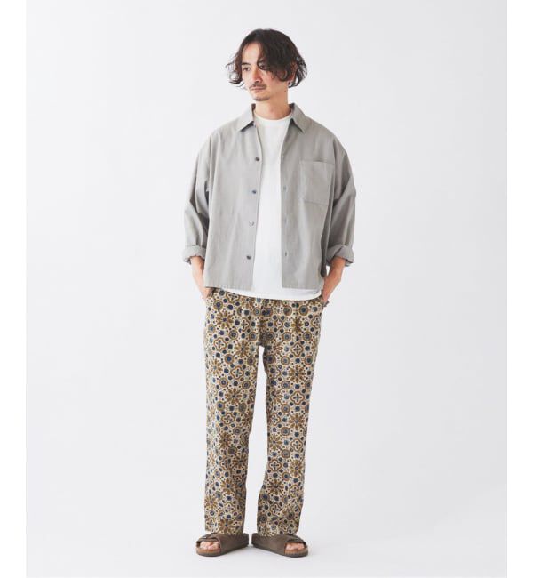 JOURNAL STANDARD relume「bunai / ブナイ 別注 アジュラク プリント イージーパンツ」|その他|