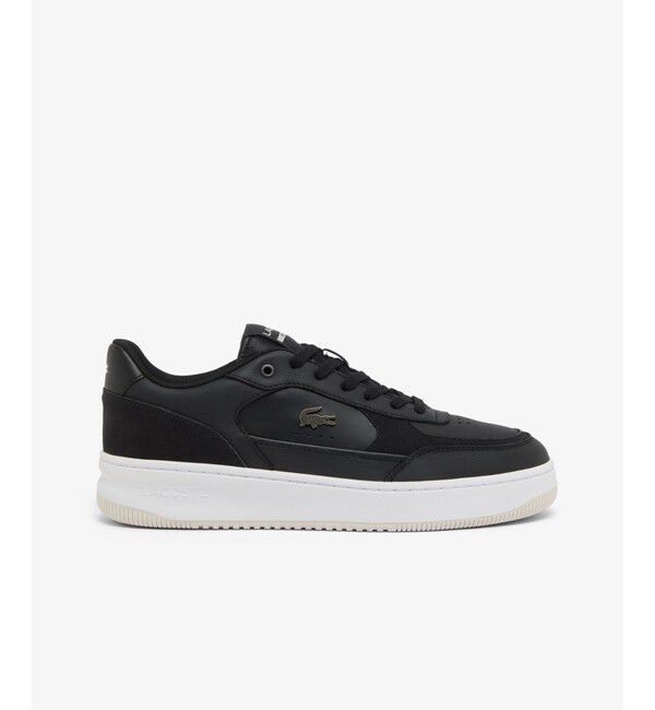 LACOSTE「メンズ L001 ACE 225 1 QSP SMA」|スニーカー|ブラック&times;ホワイト
