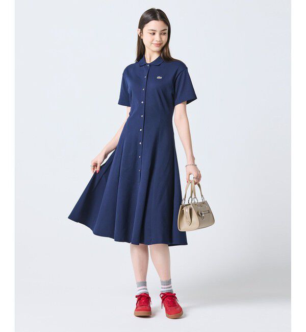 LACOSTE「セリス スモール トップハンドルバッグ」|ハンドバッグ|