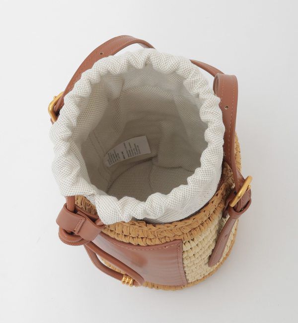 GIANNI CHIARINI カゴレザーバッグ　イタリア製 Gianni Chiarini/ジャンニキャリーニ】レザーカゴバッグ（TIARA