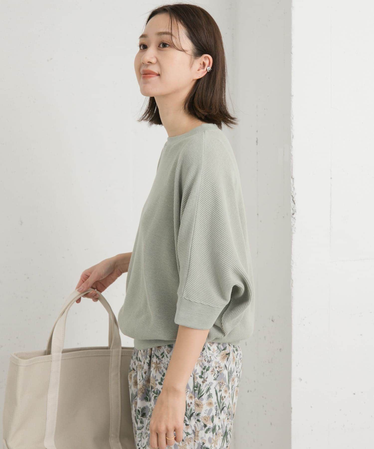 URBAN RESEARCH DOORS「タックフライスワイドTシャツ」|Tシャツ・カットソー|